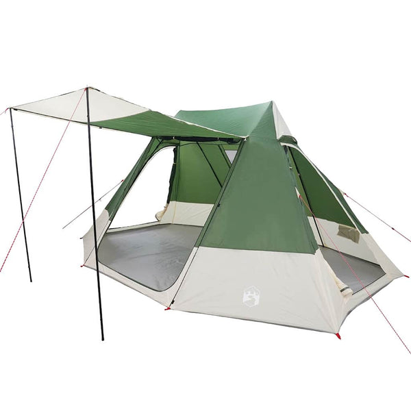 Geräumiges Campingzelt mit Dach Grün
