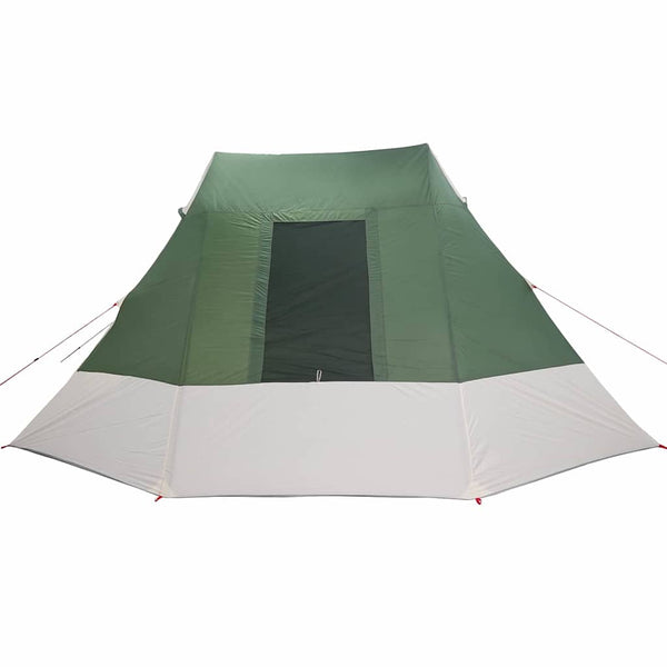 Geräumiges Campingzelt mit Dach Grün