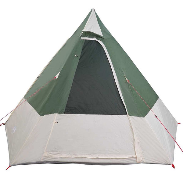 Geräumiges Campingzelt mit Dach Grün