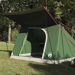 Campingzelt Grün mit Dach 223x163x130cm