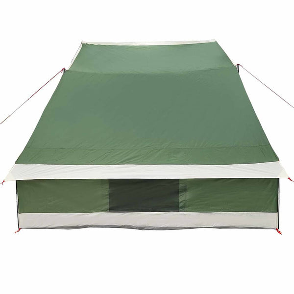 Campingzelt Grün mit Dach 223x163x130cm