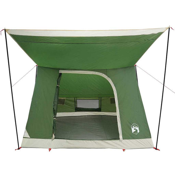 Campingzelt Grün mit Dach 223x163x130cm