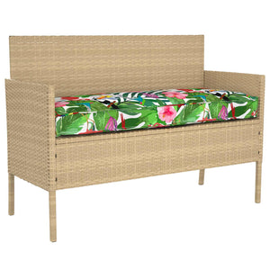 vidaXL Set de coussins de palette 2 pcs Jungle Tropicale 100 x 40 x 8 cm
