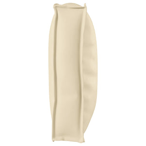 Palettenkissen Set Creme Oxford-Stoff 2-teilig