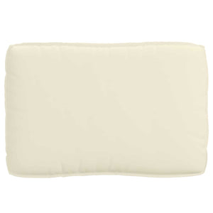 Palettenkissen Set Creme Oxford-Stoff 2-teilig