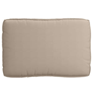 Palettenkissen Set 2-teilig Taupe