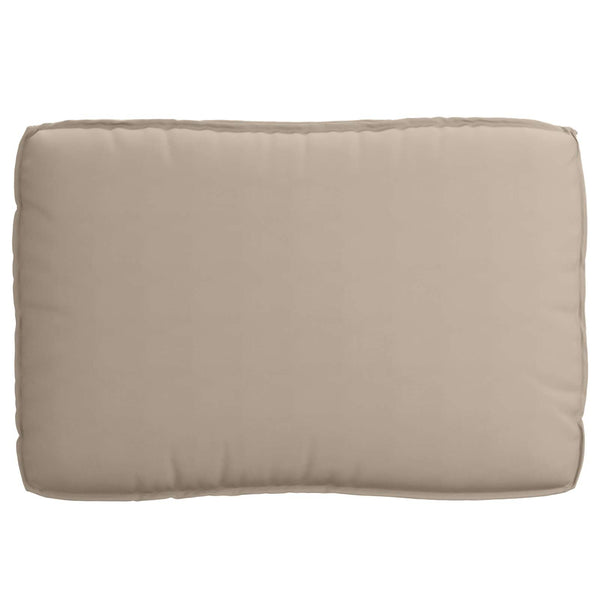 Palettenkissen Set 2-teilig Taupe