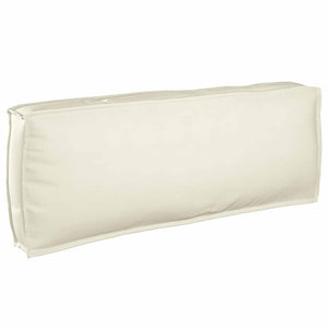 Palettenkissen-Set 3-teilig Creme Oxford