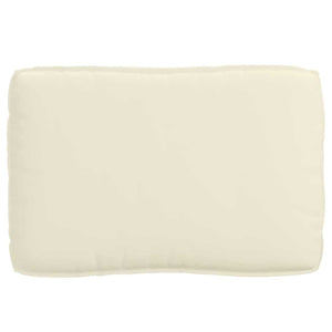 Palettenkissen-Set 3-teilig Creme Oxford