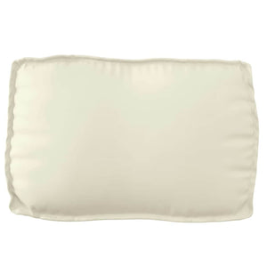 Palettenkissen-Set 3-teilig Creme Oxford