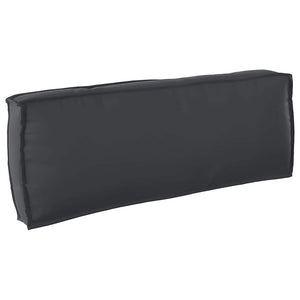 Palettenkissen Set 3-teilig Schwarz Oxford