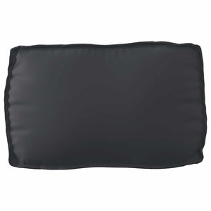 Palettenkissen Set 3-teilig Schwarz Oxford