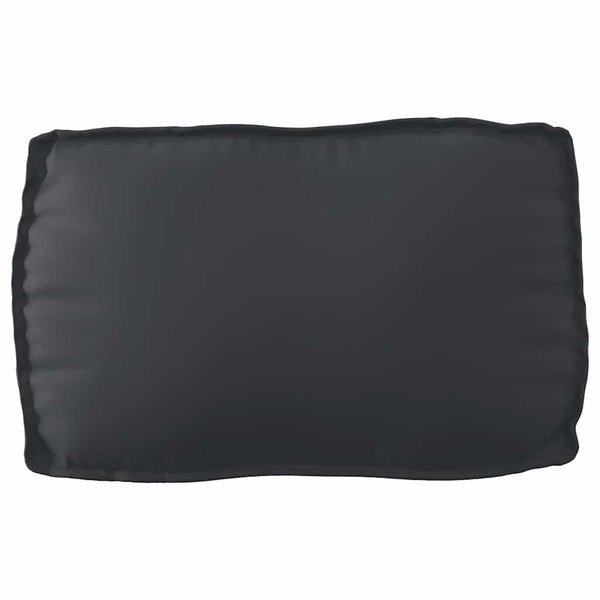 Palettenkissen Set 3-teilig Schwarz Oxford