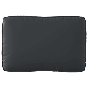 Palettenkissen Set 3-teilig Schwarz Oxford