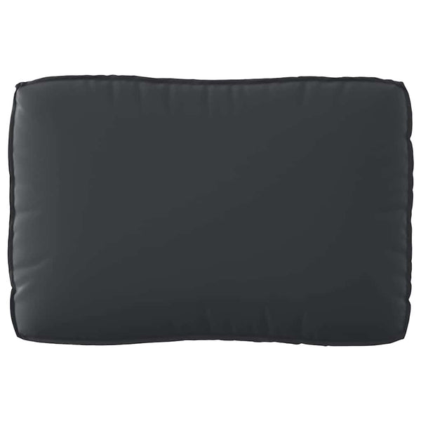 Palettenkissen Set 3-teilig Schwarz Oxford