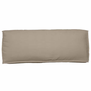 Palettenkissen Set 3-teilig Taupe