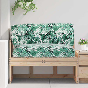 Palettenkissen Set Floral Grün 3-teilig