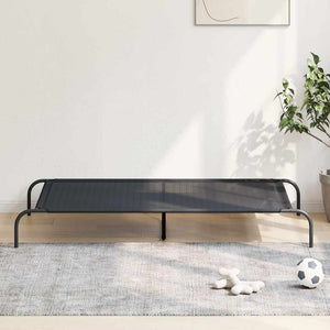 Erhöhtes Hundebett Schwarz 150x90 cm