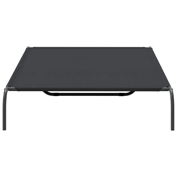 Erhöhtes Hundebett Schwarz 150x90 cm