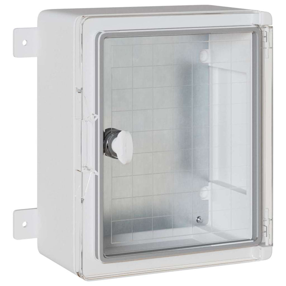 Grauer Steuerungsschrank ABS Kunststoff 32x13x30cm