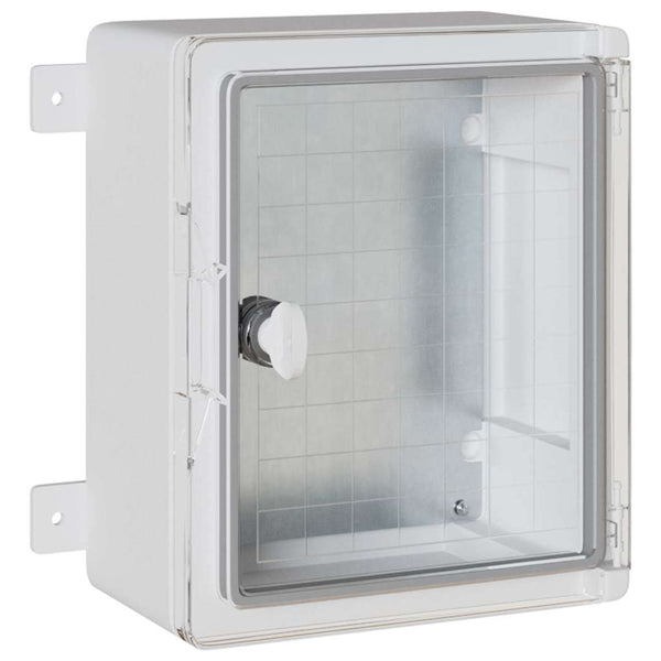 Grauer Steuerungsschrank ABS Kunststoff 32x13x30cm