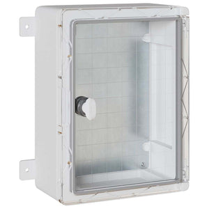 Grauer Steuerungsschrank ABS Kunststoff 32x15x35cm