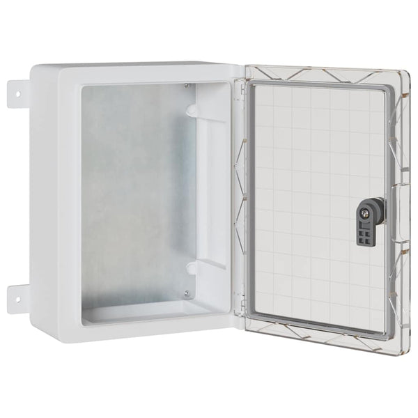 Grauer Steuerungsschrank ABS Kunststoff 32x15x35cm