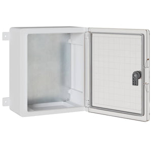 Grauer ABS Steuerungsschrank 37x16,5x35cm
