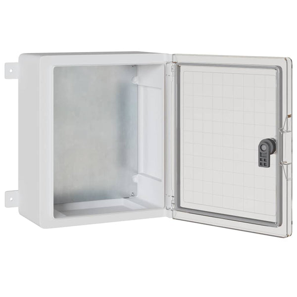 Grauer ABS Steuerungsschrank 37x16,5x35cm