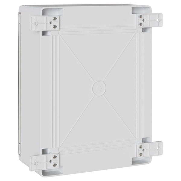 Grauer Steuerungsschrank ABS Kunststoff 37x19,5x40cm