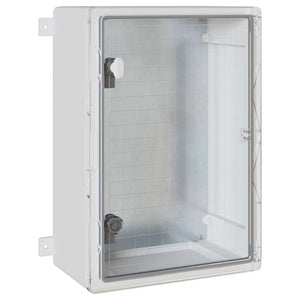 Grauer ABS Steuerungsschrank 42x19,5x50cm
