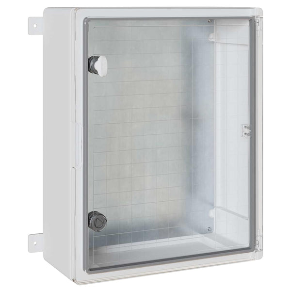 Grauer ABS-Kunststoff-Steuerungsschrank 47x24x50cm