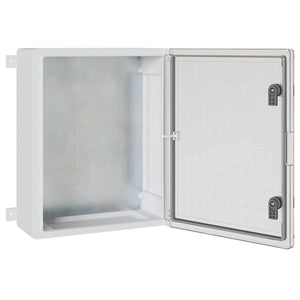 Grauer ABS-Kunststoff-Steuerungsschrank 47x24x50cm