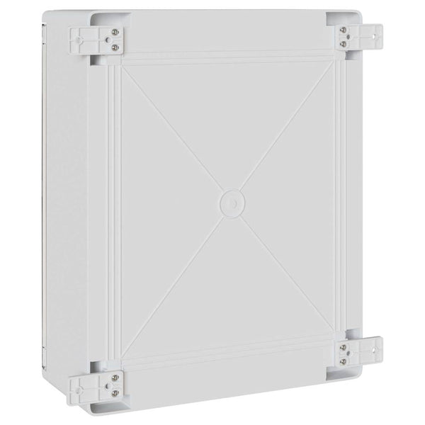 Grauer ABS-Kunststoff-Steuerungsschrank 47x24x50cm