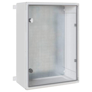 Grauer Steuerungsschrank ABS Kunststoff 57x24,5x70cm