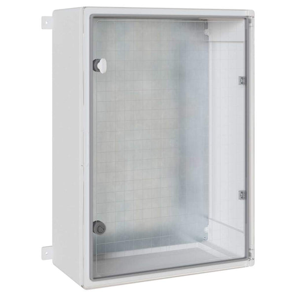 Grauer Steuerungsschrank ABS Kunststoff 57x24,5x70cm