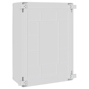 Grauer Steuerungsschrank ABS Kunststoff 57x24,5x70cm