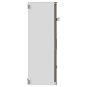 Grauer Steuerungsschrank ABS Kunststoff 57x24,5x70cm