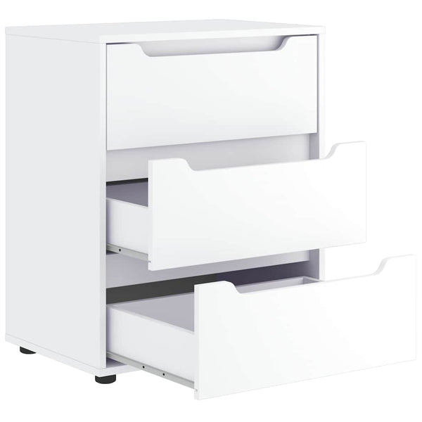 Sideboard Weiß 60x40x73 cm Holzwerkstoff