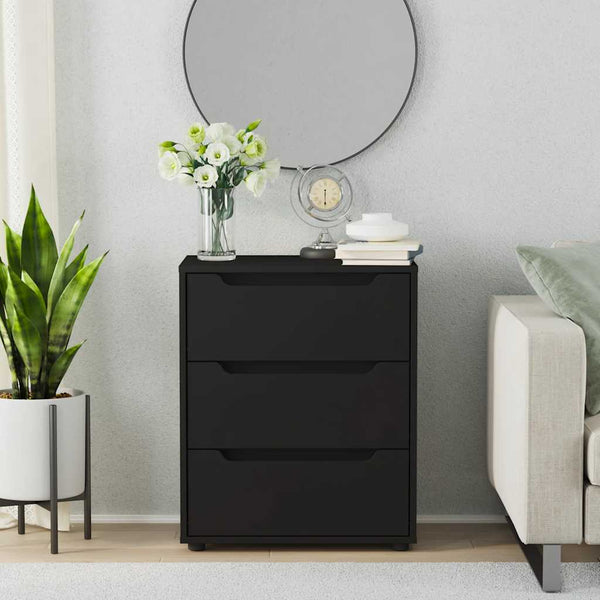Schwarzes Sideboard 60x40x73 cm