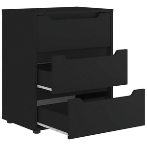 Schwarzes Sideboard 60x40x73 cm