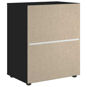 Schwarzes Sideboard 60x40x73 cm