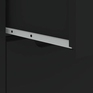 Schwarzes Sideboard 60x40x73 cm