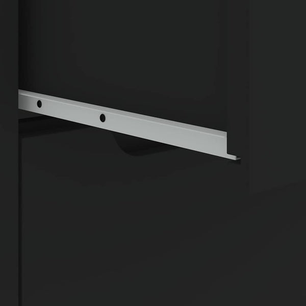 Schwarzes Sideboard 60x40x73 cm