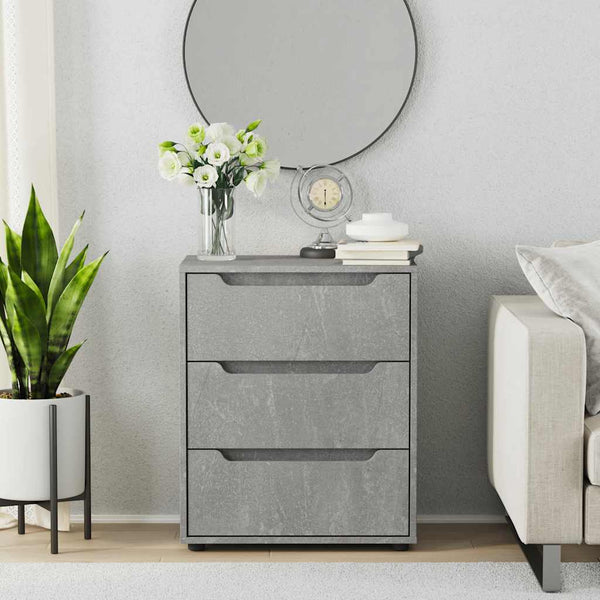 Sideboard Betongrau 60x40x73 cm