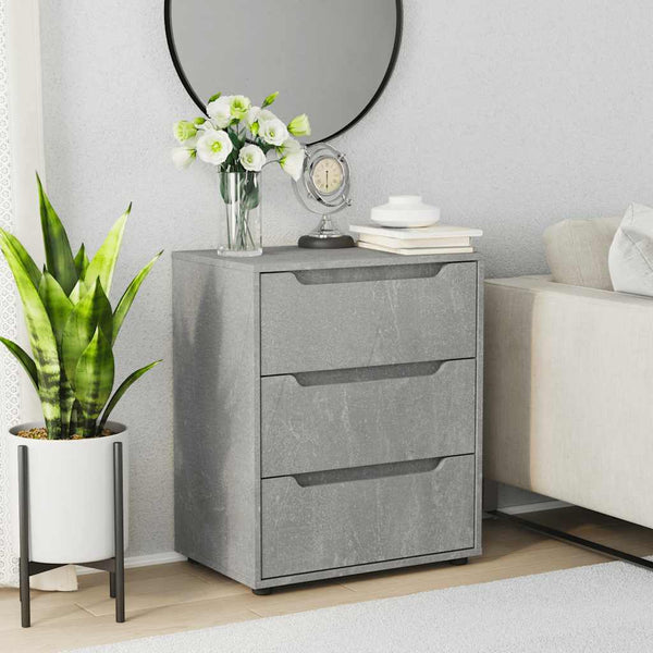 Sideboard Betongrau 60x40x73 cm