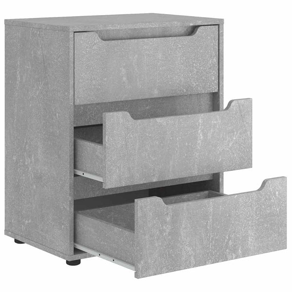 Sideboard Betongrau 60x40x73 cm