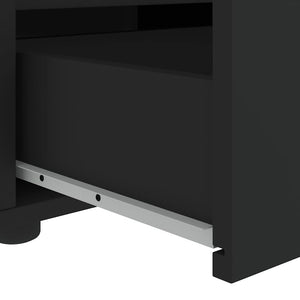 TV-Schrank Schwarz 60x40x38 cm