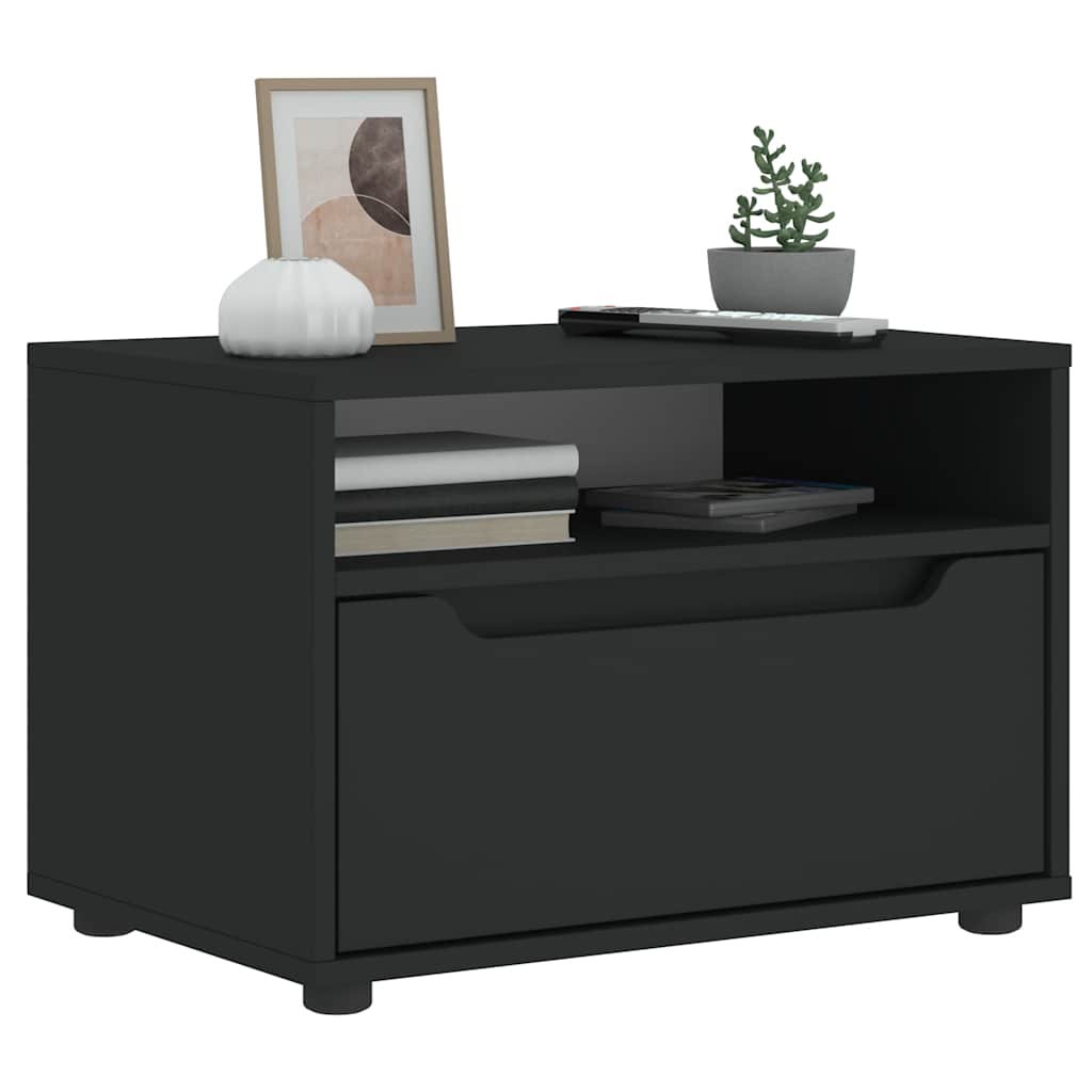 TV-Schrank Schwarz 60x40x38 cm