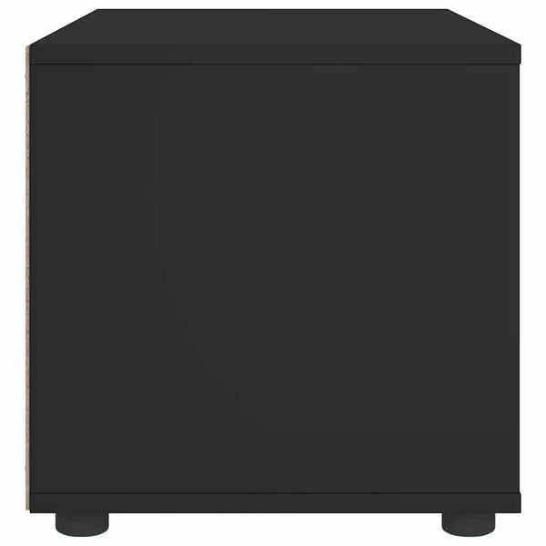 TV-Schrank Schwarz 100 cm Holzwerkstoff